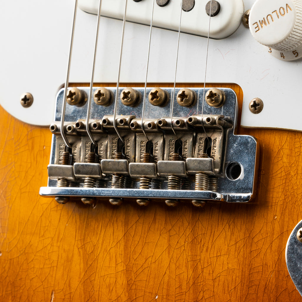 Fender Custom Shop 1954 Stratocaster Journeyman Relic - Wide Fade 2 Tone Sunburst - Master Built By Greg Fessler (641)