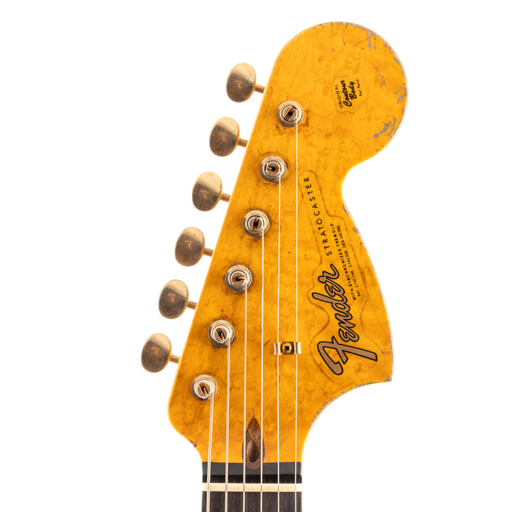 Fender Custom Shop 1966 Strat Heavy Relic – Olympic White – Masterbuilt By Austin MacNutt (231)