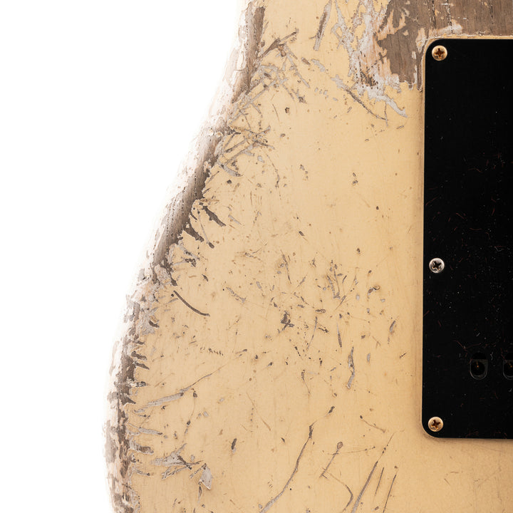 Fender Custom Shop 1966 Strat Heavy Relic – Olympic White – Masterbuilt By Austin MacNutt (231)