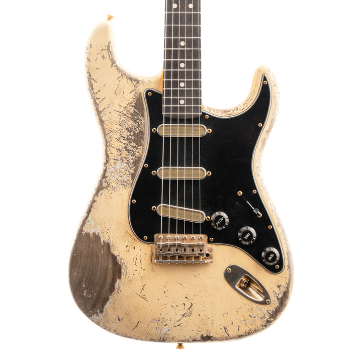 Fender Custom Shop 1966 Strat Heavy Relic – Olympic White – Masterbuilt By Austin MacNutt (231)