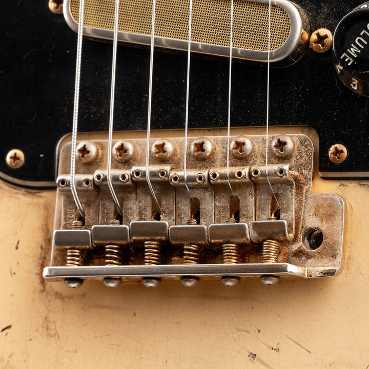 Fender Custom Shop 1966 Strat Heavy Relic – Olympic White – Masterbuilt By Austin MacNutt (231)