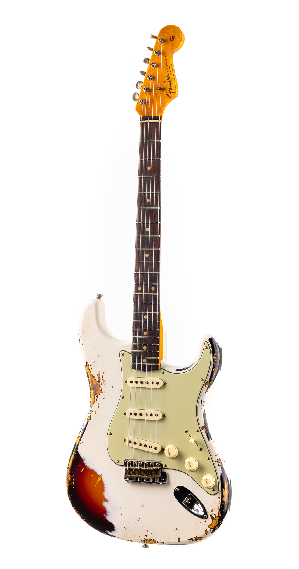 Fender Custom Shop 1960 Stratocaster Heavy Relic - Aged Olympic