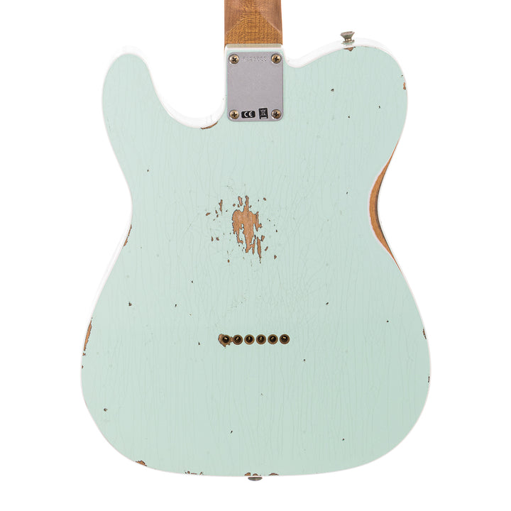 Fender Custom Shop 1960 Bound Telecaster Relic, Lark Custom - Faded Surf Green (583)