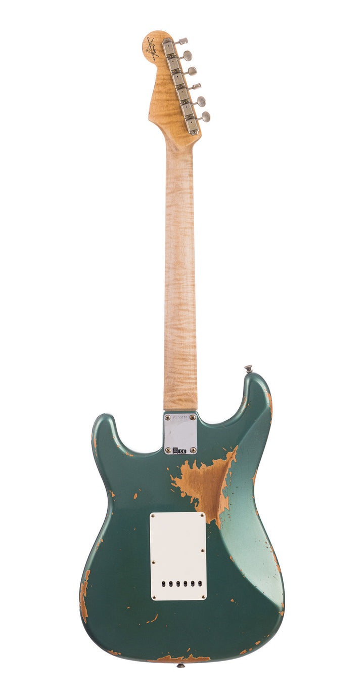 Fender Custom Shop 1960 Stratocaster Heavy Relic, Lark Guitars Custom Run -  Sherwood Green Metallic (576)