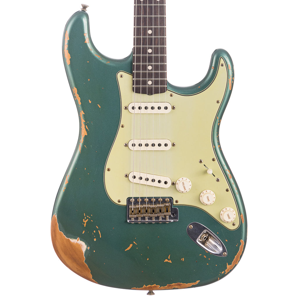 Fender Custom Shop 1960 Stratocaster Heavy Relic, Lark Guitars Custom Run -  Sherwood Green Metallic (576)