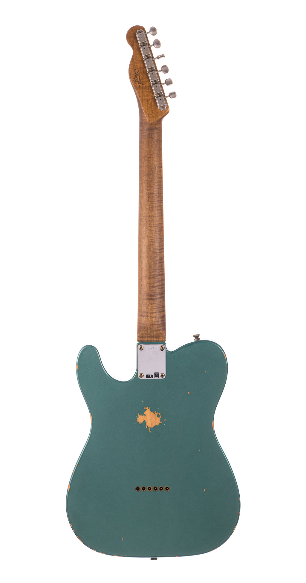 Fender Custom Shop '60 Telecaster Relic, Lark Custom - Sherwood Green Metallic (591)