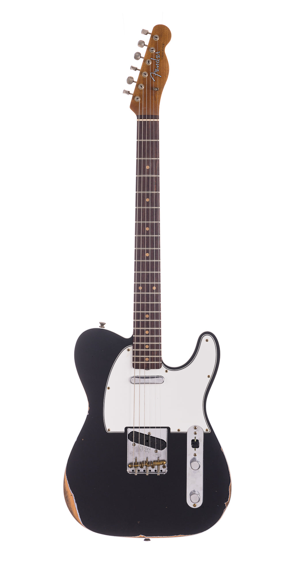 Fender Custom Shop 1960 Bound Telecaster Relic, Lark Custom - Black (991)