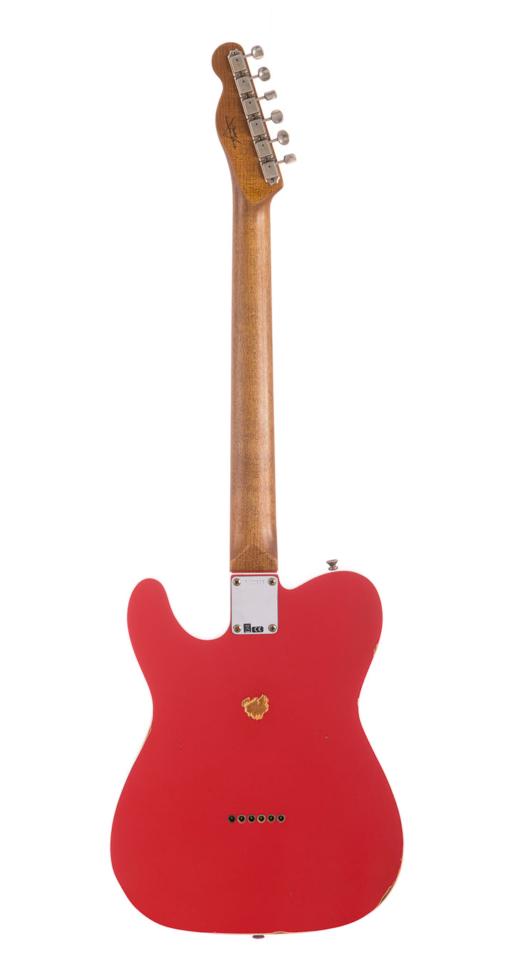 Fender Custom Shop 1960 Bound Telecaster Relic, Lark Custom - Hot Rod Red (992)