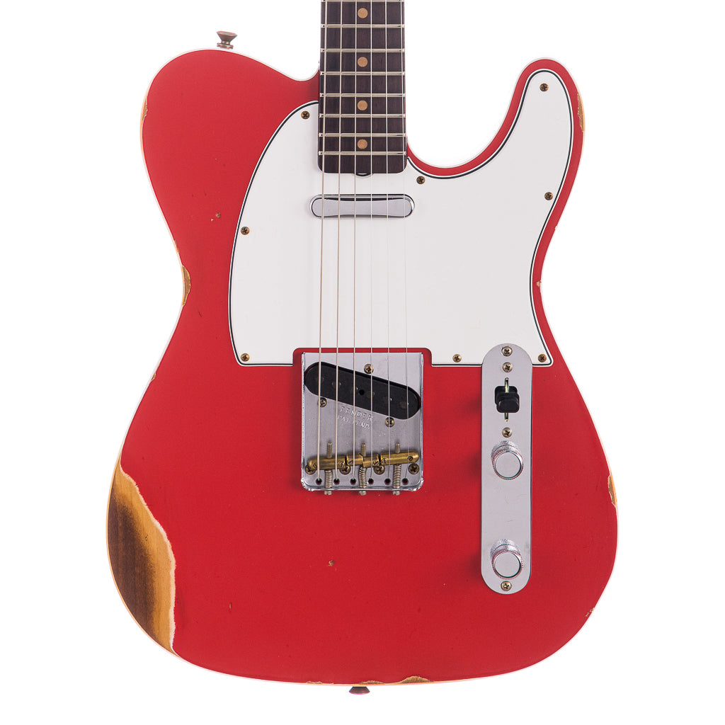Fender Custom Shop 1960 Bound Telecaster Relic, Lark Custom - Hot Rod Red (992)