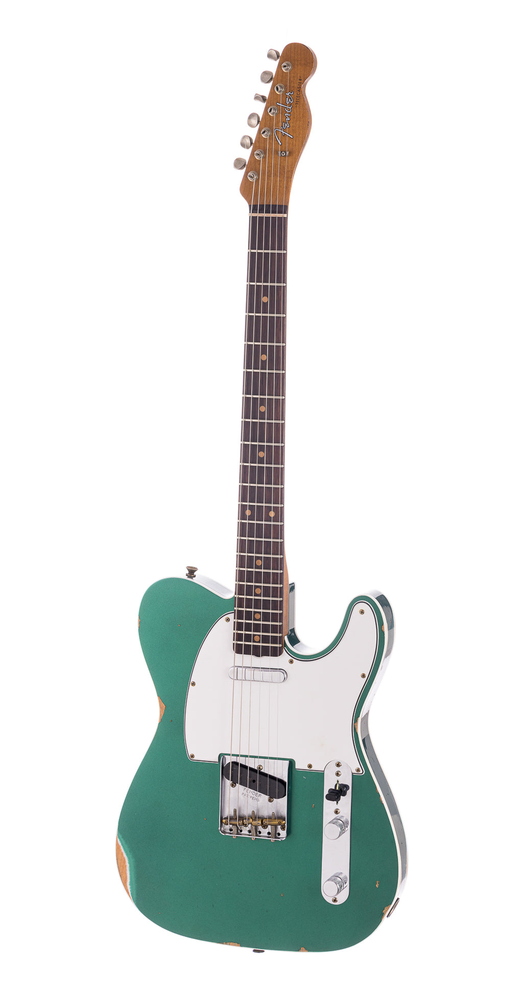 Fender Custom Shop 1960 Bound Telecaster Relic, Lark Custom - British Racing Green (027)