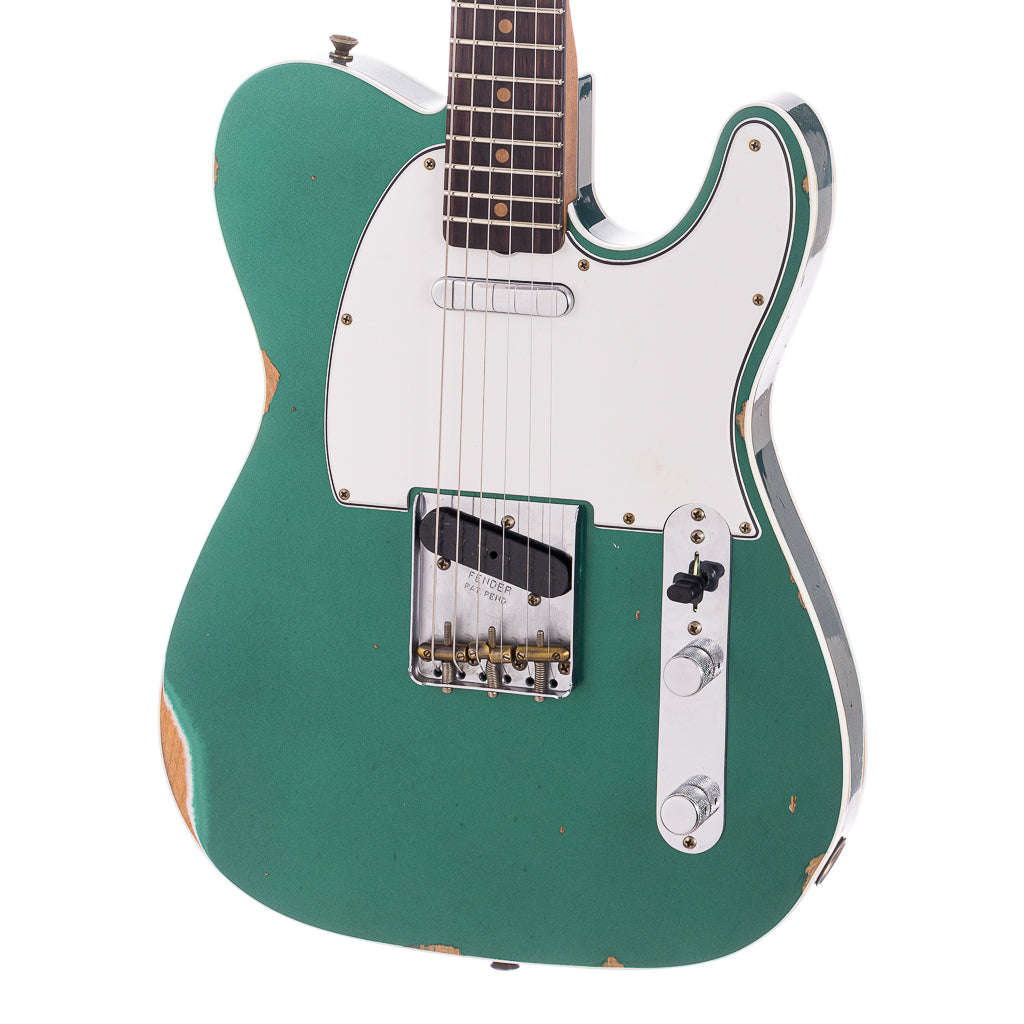 Fender Custom Shop 1960 Bound Telecaster Relic, Lark Custom - British Racing Green (027)