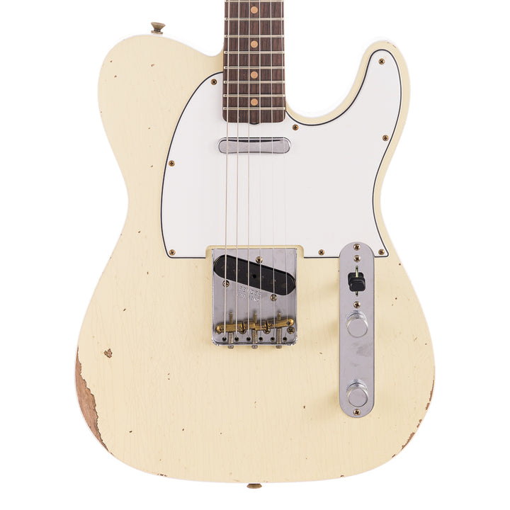 Fender Custom Shop 1960 Bound Telecaster Relic, Lark Custom - Vintage White (037)