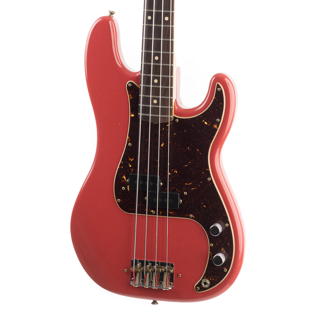 Fender Custom Shop Pino Palladino Signature Precision Bass - Fiesta Red over Desert Sand (996)
