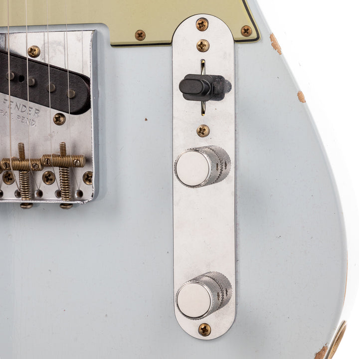 Fender Custom Shop Limited Edition 1963 Telecaster Relic - Faded sonic Blue (978)