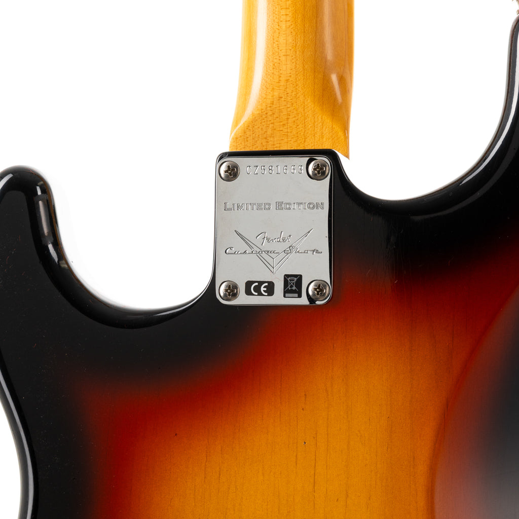 Fender Custom Shop 1965 Stratocaster Journeyman Relic - Aged 3 Tone Sunburst (663)