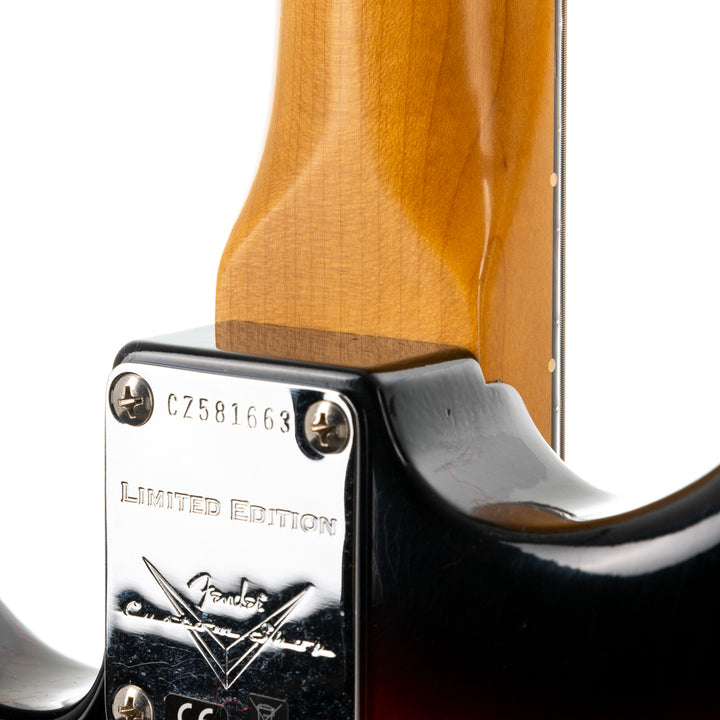 Fender Custom Shop 1965 Stratocaster Journeyman Relic - Aged 3 Tone Sunburst (663)