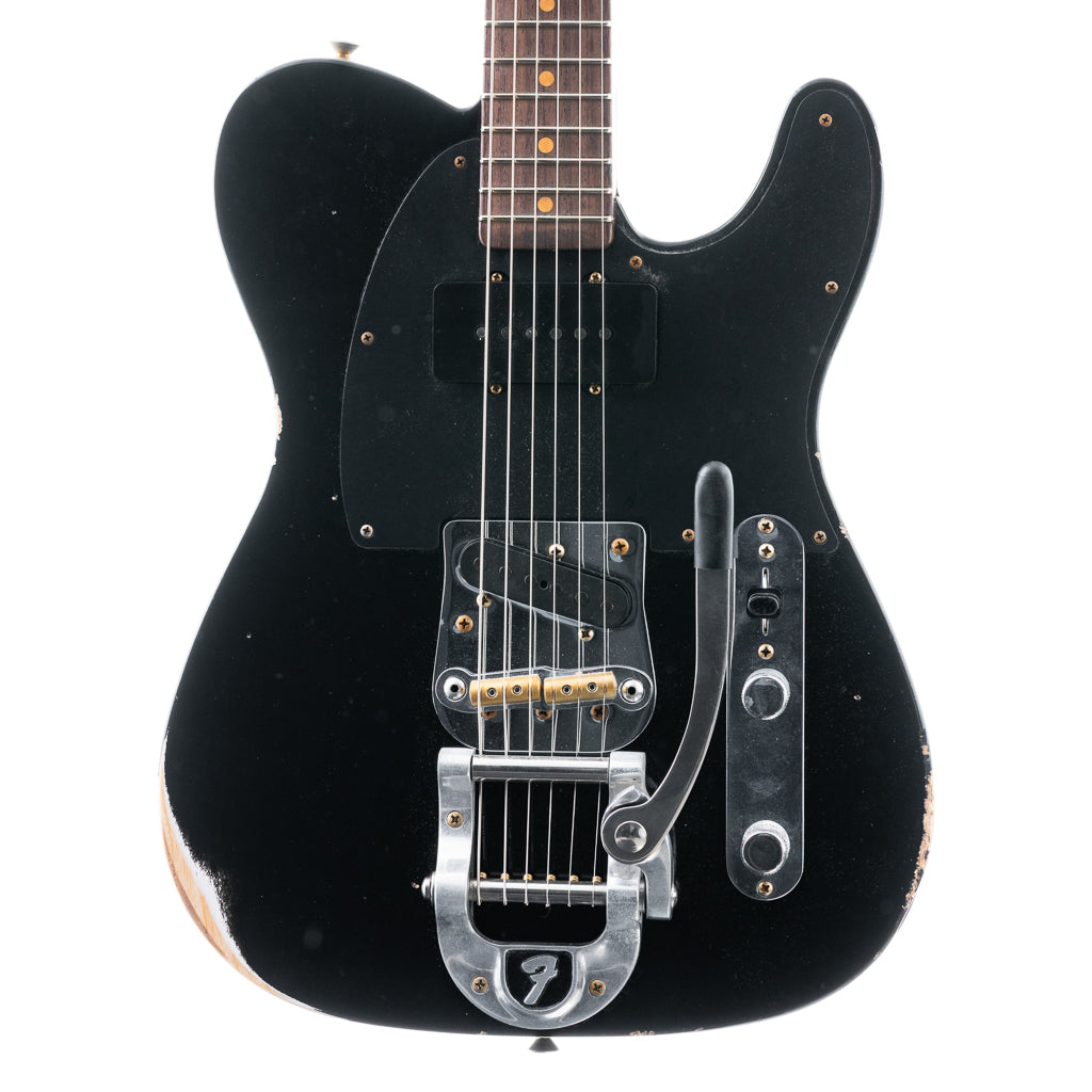 Fender Custom Shop Limited Edition '60 Tele Bigsby Relic - Aged Black (110)