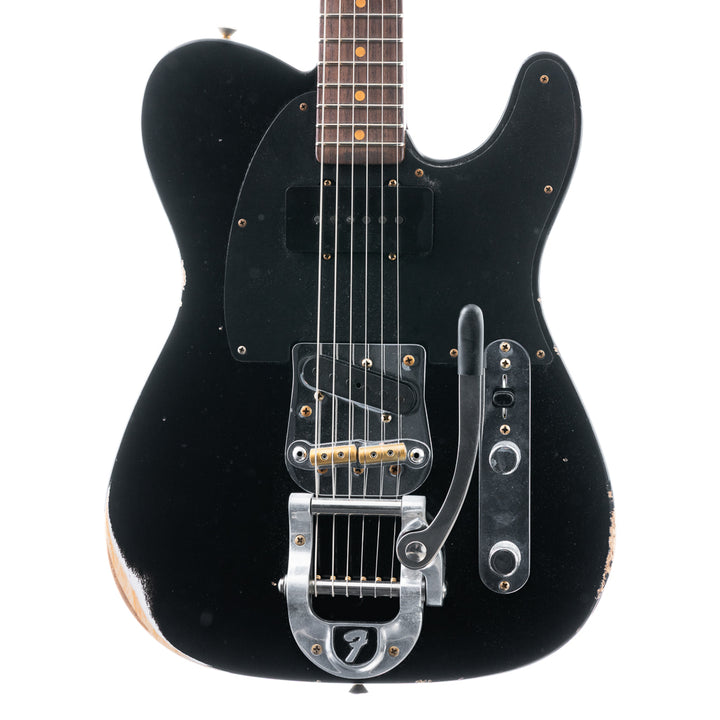 Fender Custom Shop Limited Edition '60 Tele Bigsby Relic - Aged Black (110)
