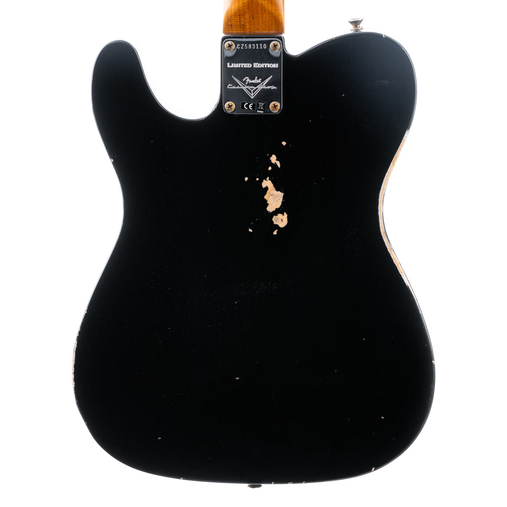 Fender Custom Shop Limited Edition '60 Tele Bigsby Relic - Aged Black (110)