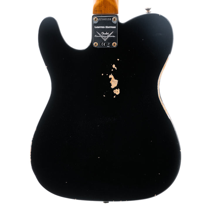 Fender Custom Shop Limited Edition '60 Tele Bigsby Relic - Aged Black (110)