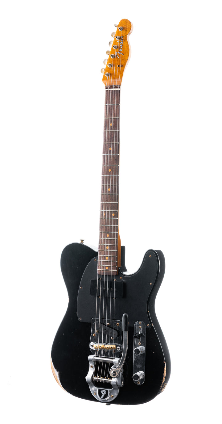 Fender Custom Shop Limited Edition '60 Tele Bigsby Relic - Aged Black (110)