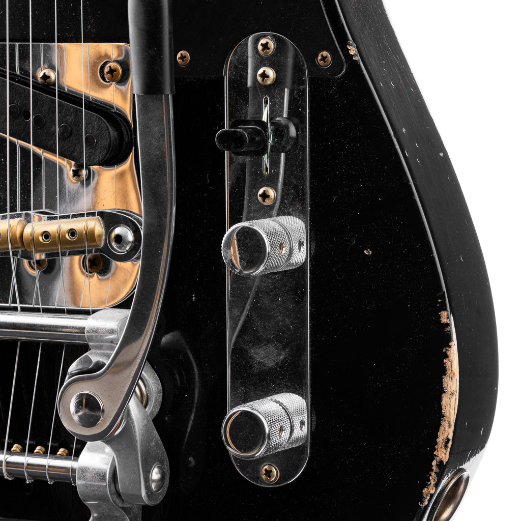 Fender Custom Shop Limited Edition '60 Tele Bigsby Relic - Aged Black (110)