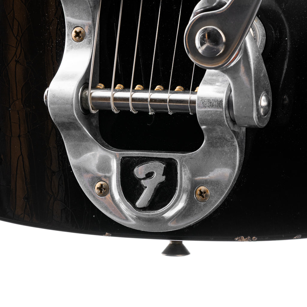 Fender Custom Shop Limited Edition '60 Tele Bigsby Relic - Aged Black (110)