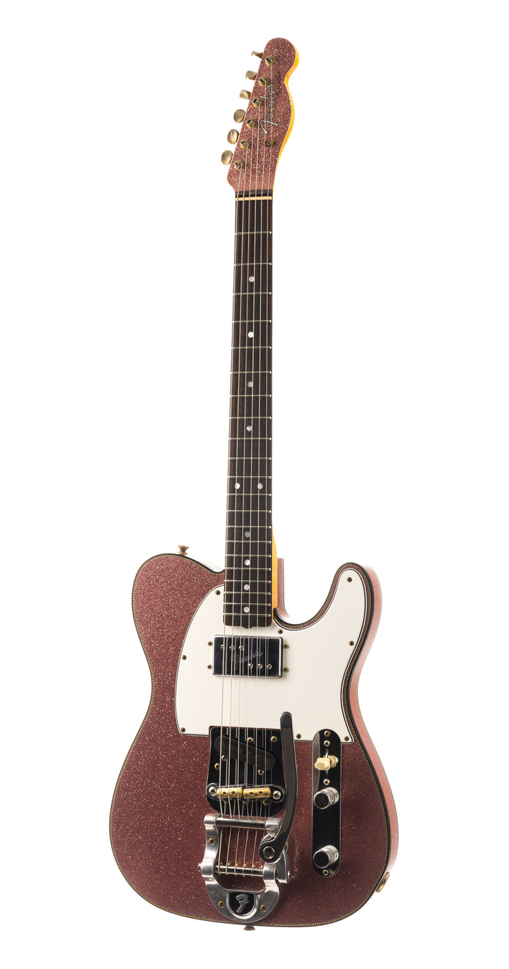 Fender Custom Shop Limited Edition CuNiFe Custom, Journeyman Relic - Aged Champagne Sparkle (555)