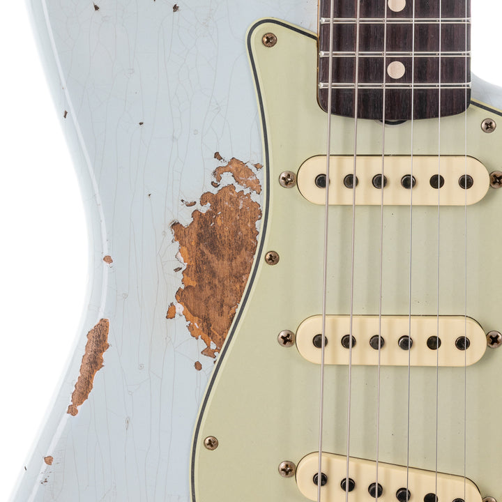 Fender Custom Shop 1962 Stratocaster Heavy Relic - Aged Sonic Blue (827)