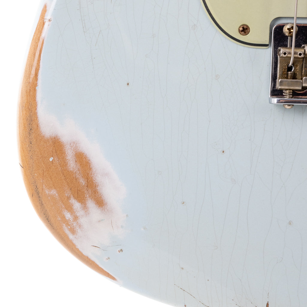 Fender Custom Shop 1962 Stratocaster Heavy Relic - Aged Sonic Blue (827)