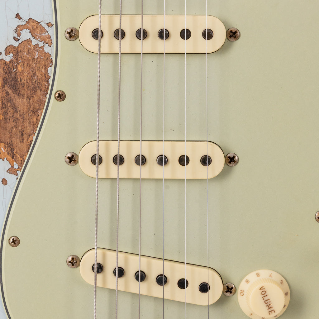 Fender Custom Shop 1962 Stratocaster Heavy Relic - Aged Sonic Blue (827)