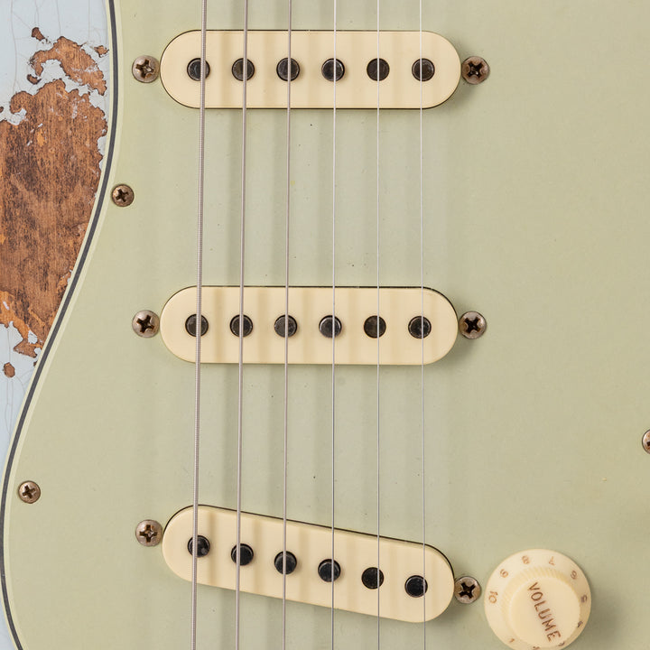 Fender Custom Shop 1962 Stratocaster Heavy Relic - Aged Sonic Blue (827)