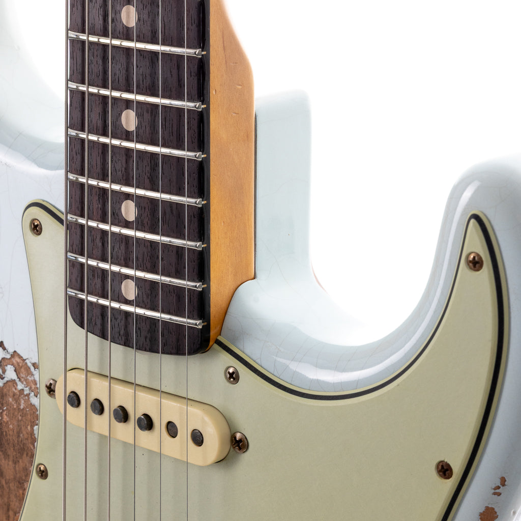 Fender Custom Shop 1962 Stratocaster Heavy Relic - Aged Sonic Blue (827)