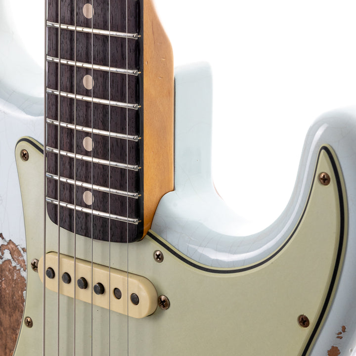 Fender Custom Shop 1962 Stratocaster Heavy Relic - Aged Sonic Blue (827)