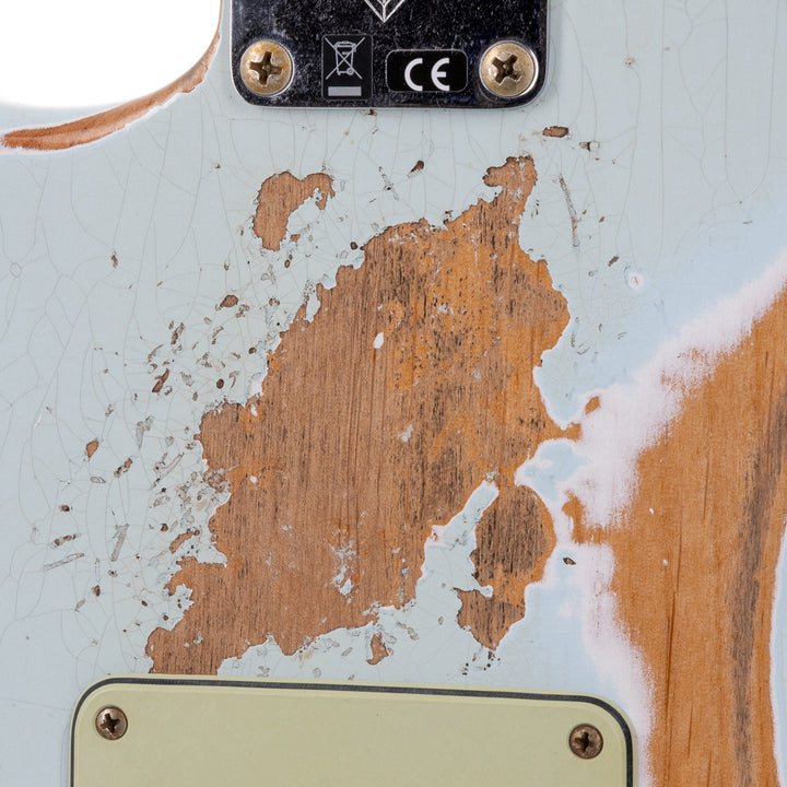 Fender Custom Shop 1962 Stratocaster Heavy Relic - Aged Sonic Blue (827)