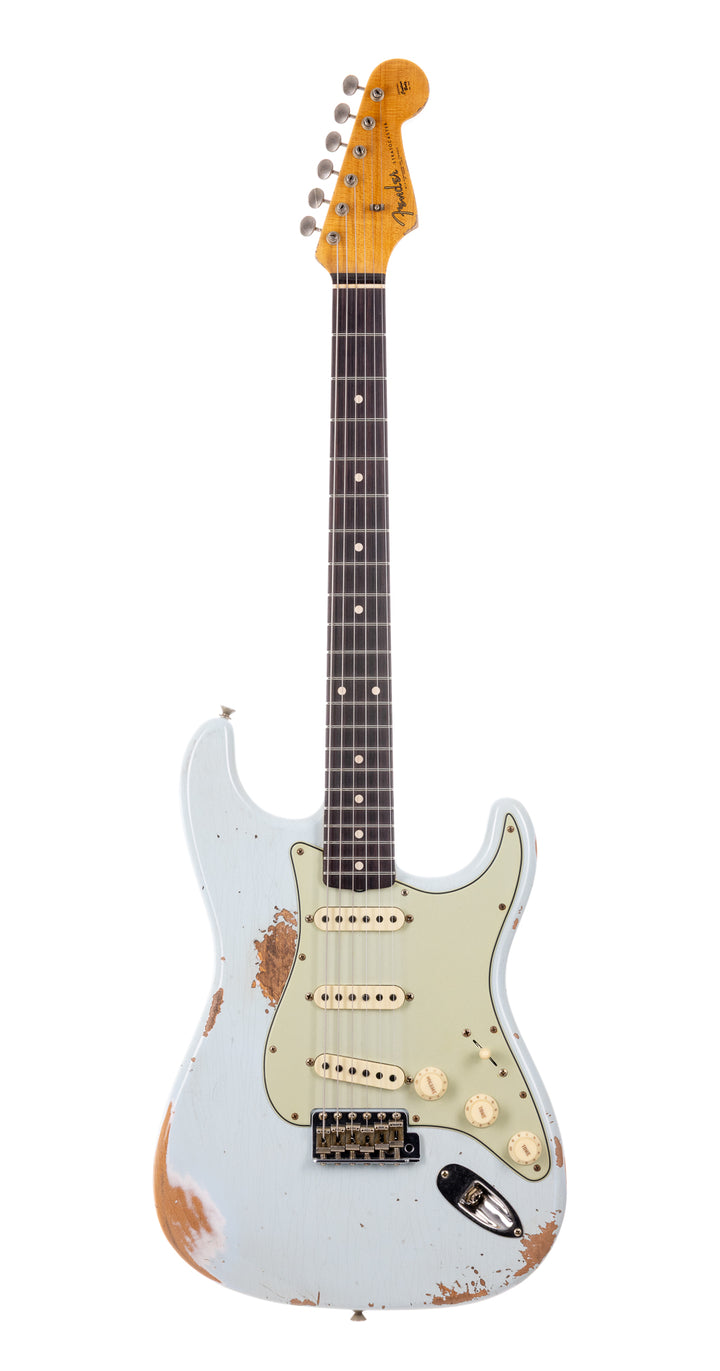 Fender Custom Shop 1962 Stratocaster Heavy Relic - Aged Sonic Blue (827)