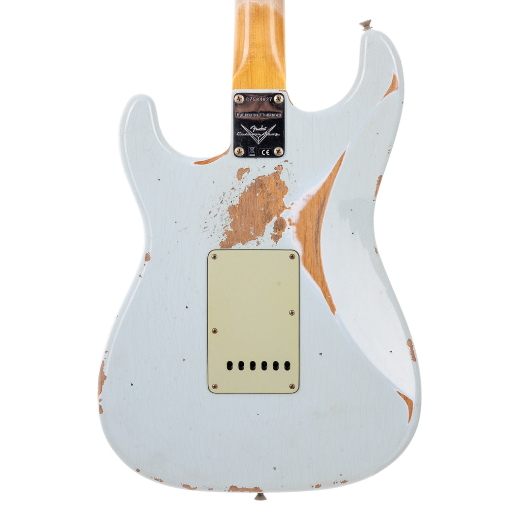 Fender Custom Shop 1962 Stratocaster Heavy Relic - Aged Sonic Blue (827)