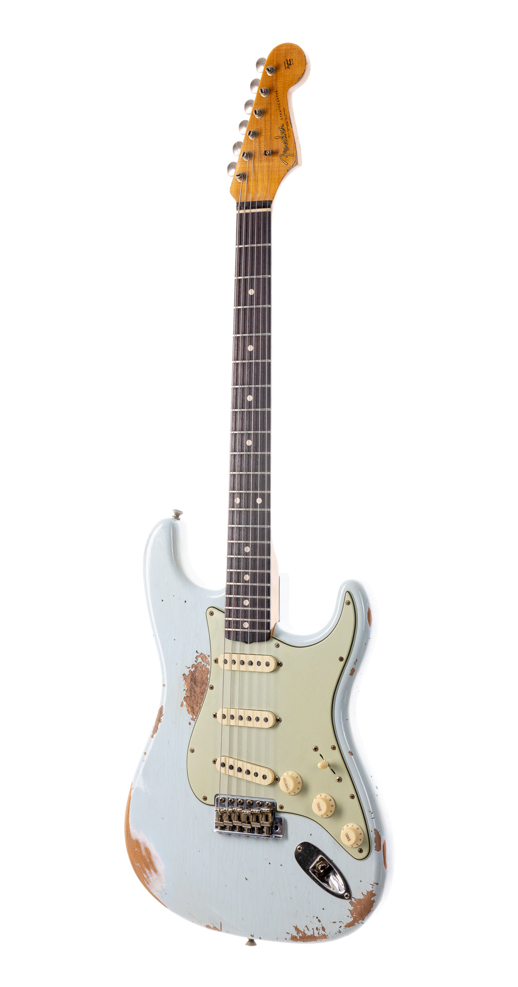 Fender Custom Shop 1962 Stratocaster Heavy Relic - Aged Sonic Blue