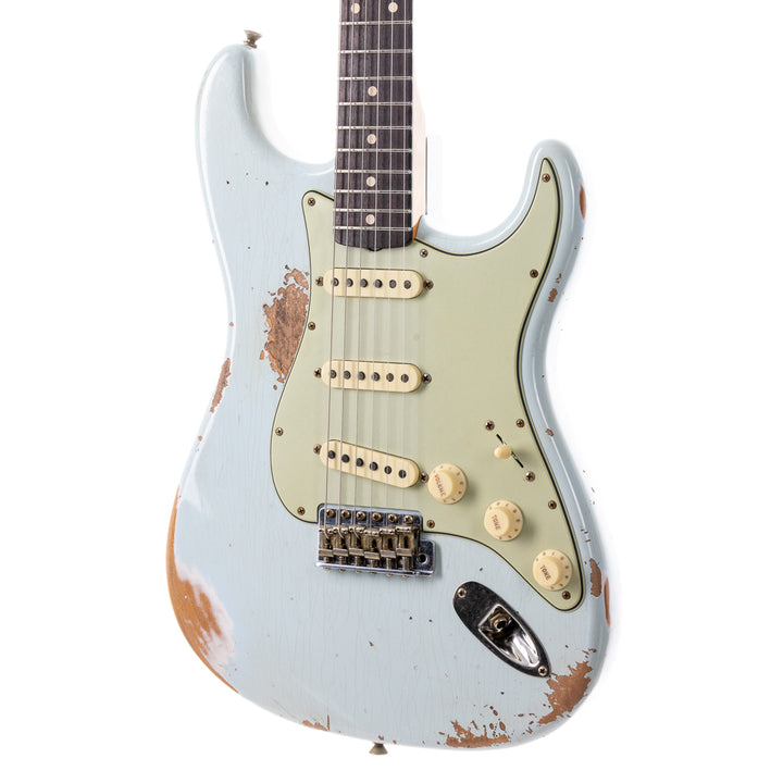 Fender Custom Shop 1962 Stratocaster Heavy Relic - Aged Sonic Blue (827)
