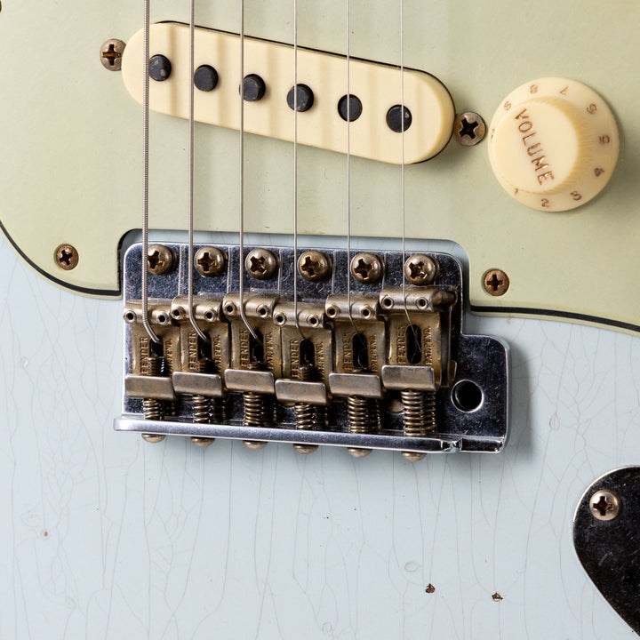 Fender Custom Shop 1962 Stratocaster Heavy Relic - Aged Sonic Blue (827)