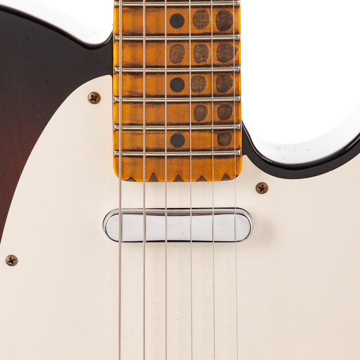 Fender Custom Shop Limited Edition 1957 Telecaster Super Heavy Relic - 2 Tone Sunburst (895)