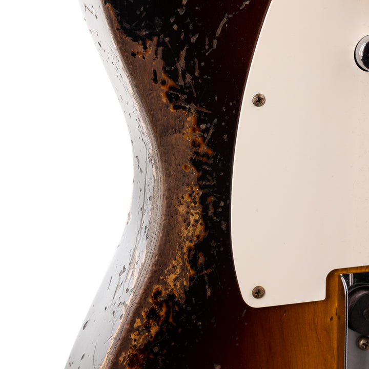 Fender Custom Shop Limited Edition 1957 Telecaster Super Heavy Relic - 2 Tone Sunburst (895)