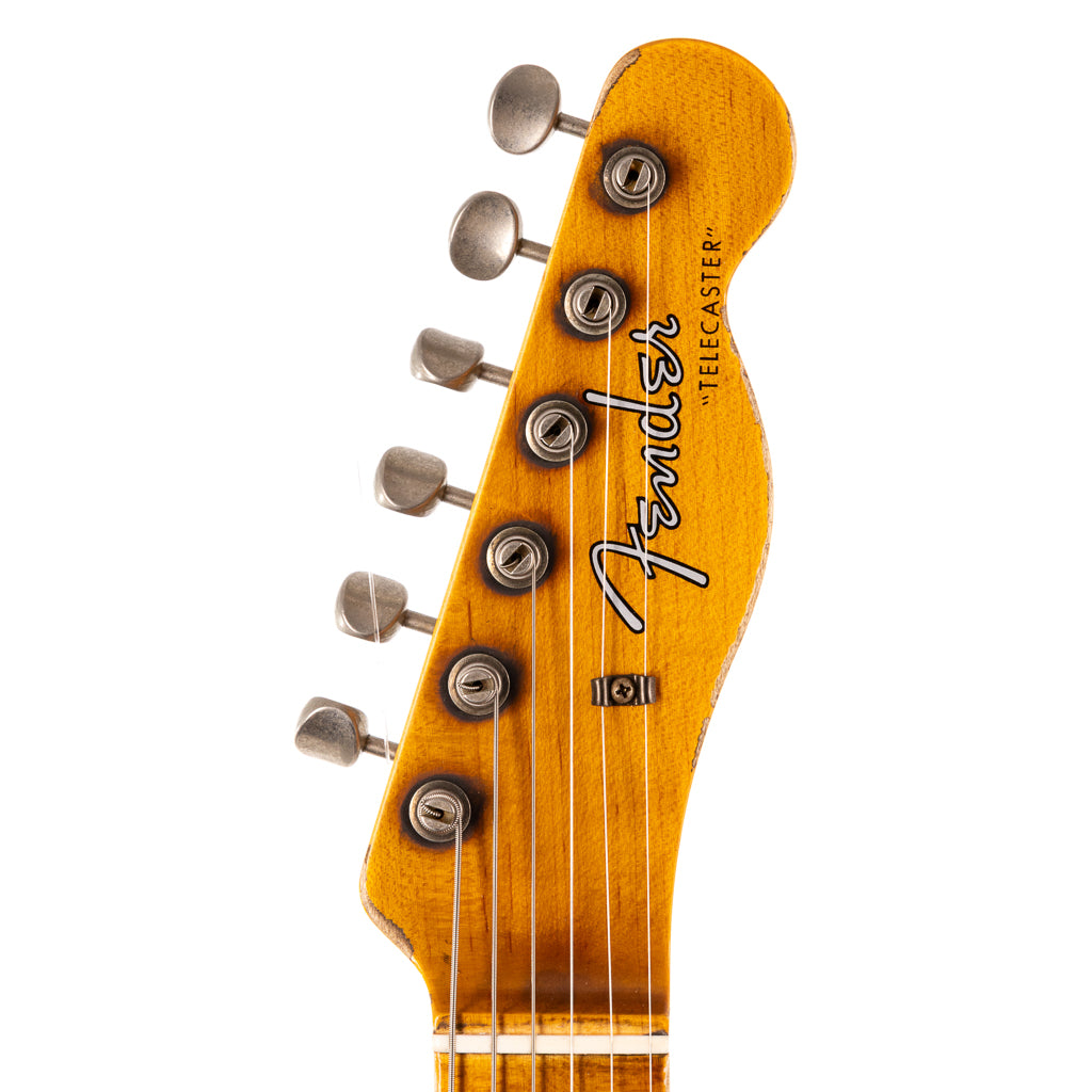 Fender Custom Shop Limited Edition 1957 Telecaster Super Heavy Relic - 2 Tone Sunburst (895)