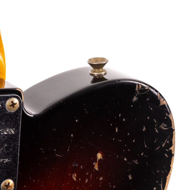 Fender Custom Shop Limited Edition 1957 Telecaster Super Heavy Relic - 2 Tone Sunburst (895)