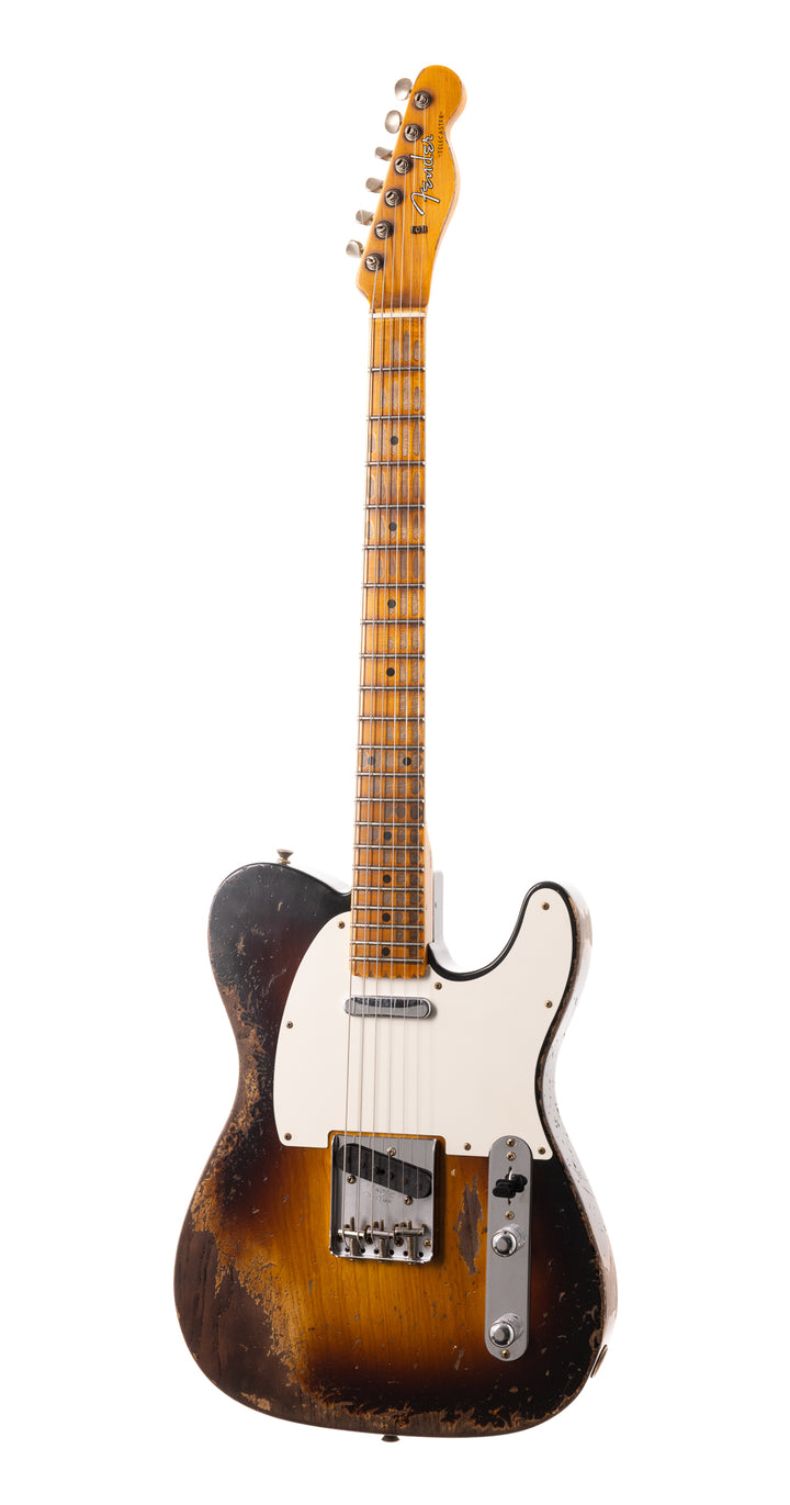 Fender Custom Shop Limited Edition 1957 Telecaster Super Heavy Relic - 2 Tone Sunburst (895)