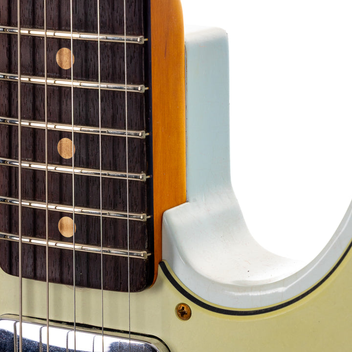 Fender Custom Shop 1963 Telecaster Relic  - Faded Sonic Blue (214)