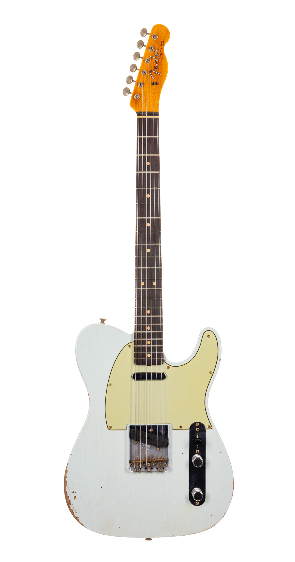 Fender Custom Shop 1963 Telecaster Relic  - Faded Sonic Blue (214)