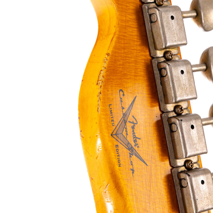 Fender Custom Shop 1963 Telecaster Relic  - Faded Sonic Blue (214)