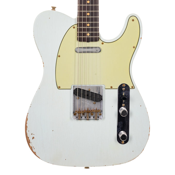 Fender Custom Shop 1963 Telecaster Relic  - Faded Sonic Blue (214)