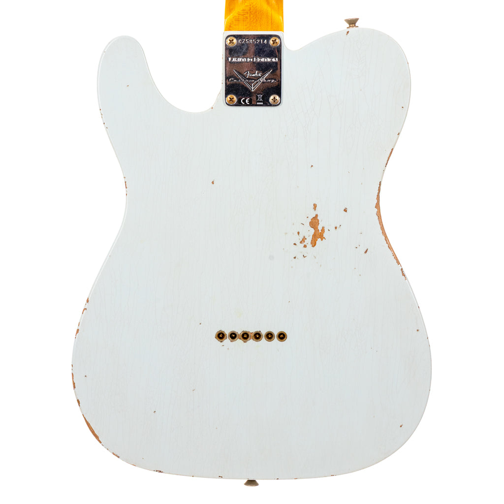 Fender Custom Shop 1963 Telecaster Relic  - Faded Sonic Blue (214)